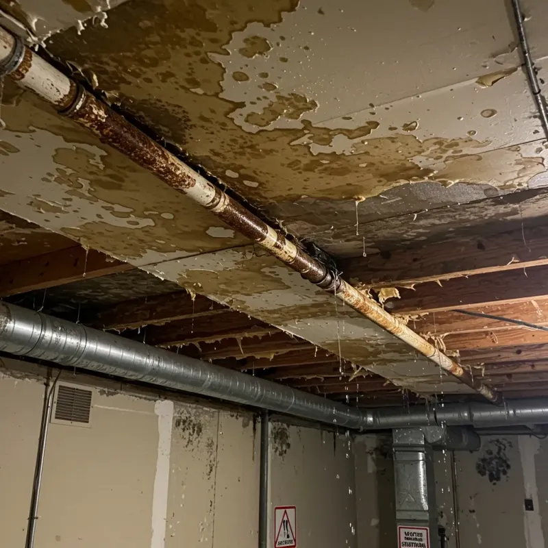 Ceiling Water Damage Repair in Radford, VA